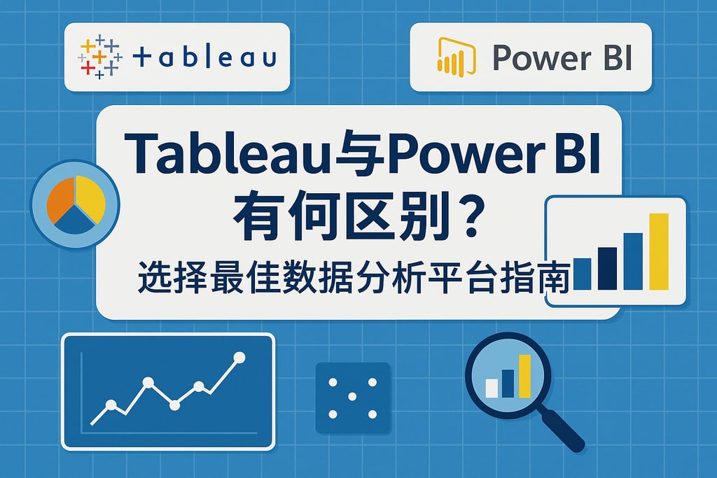 Tableau与Power BI有何区别？选择最佳数据分析平台指南。